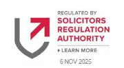 Regulated by Solicitors Regulation Authority